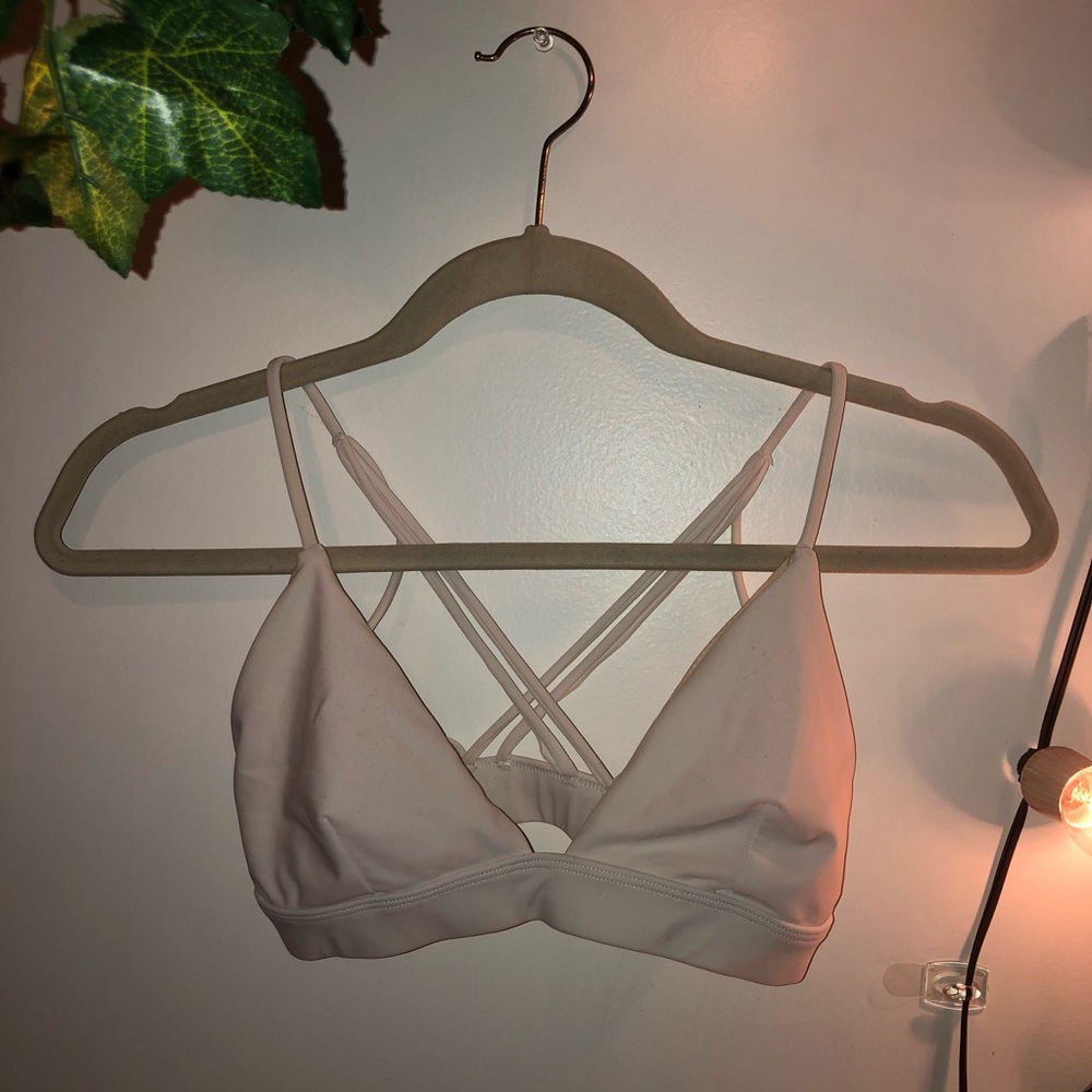 ACACIA WHITE BIKINI TOP